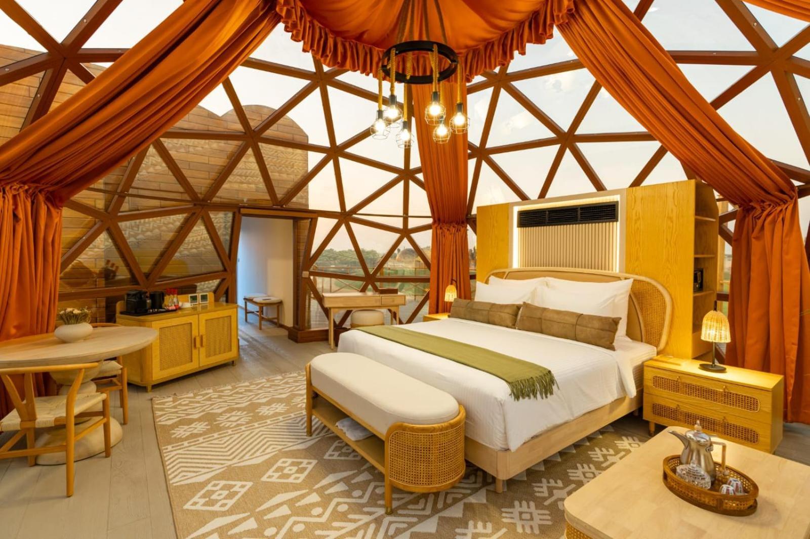 Al Marmoom Oasis Luxury Experiential Desert Resort دبي المظهر الخارجي الصورة