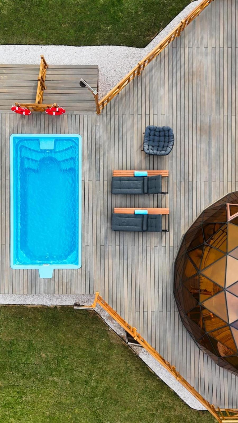 Al Marmoom Oasis Luxury Experiential Desert Resort دبي المظهر الخارجي الصورة